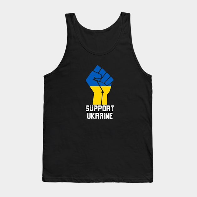 Support Ukraine Tank Top by Batrisyiaraniafitri